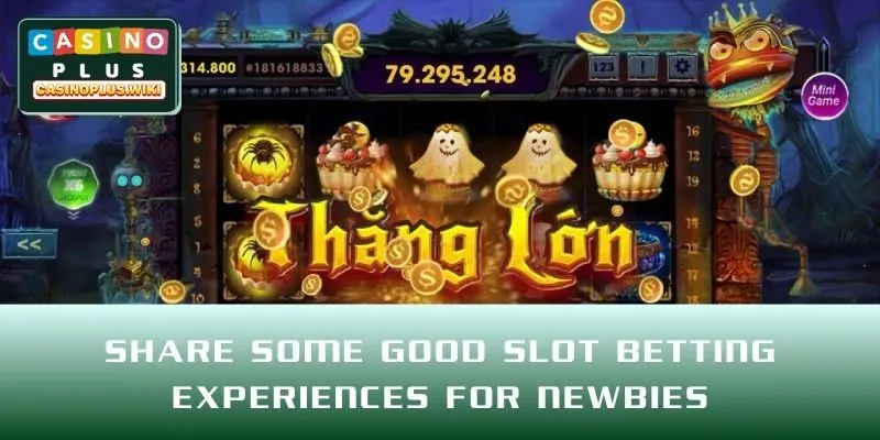 Share some good Slot betting experiences for newbies